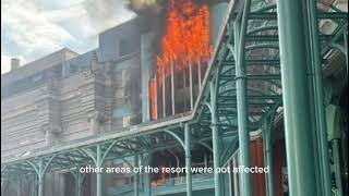 Fire at Genting Highlands theme park sparks evacuations [upl. by Joellyn]