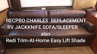 RV Jacknife sofa replacement [upl. by Nahtanoj459]