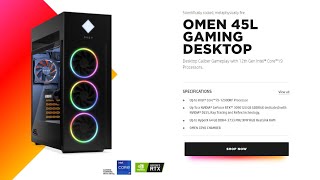 HP Omen 45 L Review  Is This a Gaming Beast [upl. by Angele504]