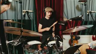 Gate amp reverb studio jam  Anton James Olsson I Tama starclassic WalnutBirch [upl. by Nalyt574]