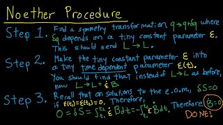 Noethers Theorem Explained Part 46  Proof [upl. by Anahir]