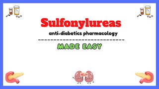 Antidiabetic drugs pharmacology sulfonylureas pharmacology pharmacology made easy pharmacology [upl. by Htrahddis]