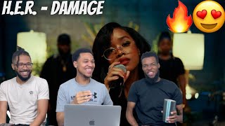 AMAZING😍HER  Damage Official Video Reaction [upl. by Ayotas914]