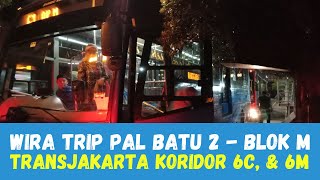 VLOG TRIP ke Blok M dari Pal Batu 2 Hanya 3500  TransJakarta Koridor 6C  6M [upl. by Solotsopa]