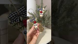 DIY Clothespin Reindeer Ornament diy diychristmasornaments [upl. by Weil]