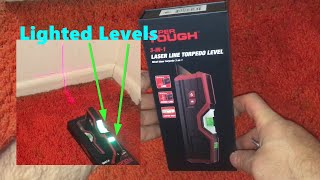 Walmart Black Friday Holiday 2024 Deal Hyper Tough Laser Line Torpedo Level 10 43661 [upl. by Irab780]