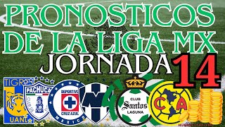 PRONOSTICOS Jornada 14 Liga MX 2024 [upl. by Ennovi177]