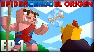 Nueva Serie  SpiderCerdo El Origen  TERRAFIRMACRAFT [upl. by Dorison]