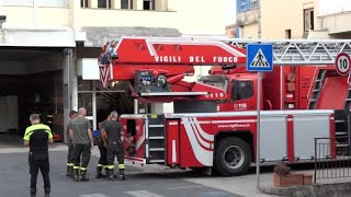 Il dentista morto a Prati il rogo esploso davanti alla caserma dei vigili del fuoco senza autoscala [upl. by Ilzel]