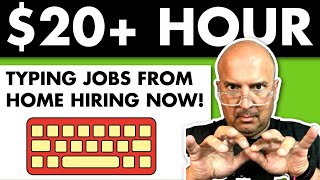 Top 15 Typing Jobs You Can Start Today  Work From Home [upl. by Onid970]