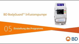 BD BodyGuard™  Einstellung des Programms [upl. by Wharton405]