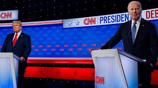 Joe Bidens freezing was absolutely catastrophic in first debate against Trump [upl. by Oleusnoc]