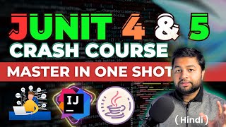 🔥 Master JUNIT in single Video  JUNIT Crash Course  Hindi [upl. by Aititil]