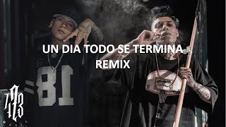 UN DIA TODO SE TERMINA REMIX KARAOKE TORNILLO X SANTA FE KLAN [upl. by Aleemaj]