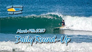 Amazing Playa Guiones Nosara Costa Rica  Best Waves of March  Corky Carrolls Surf School [upl. by Ysus]