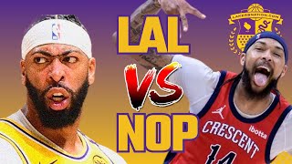 LIVE Lakers vs Pelicans [upl. by Dahc]