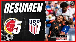 Resumen amp Goles  USA vs COLOMBIA 15  Orlando Fl  Deportes Medio Tiempo [upl. by Sigismund787]