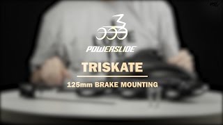 125mm skate brake mounting tutorial [upl. by Roobbie]