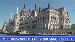 Meghosszabbították a válsághelyzetet [upl. by Luane404]