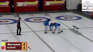 Original 16 Bonspiel  Quarter Finals Draw  Team MacDonald vs Team Dunnam [upl. by Hebrew]