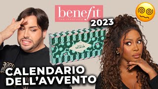 CALENDARIO DELLAVVENTO DI BENEFIT 2023 🎁 Unboxing con liquorsbeauty [upl. by Duwalt]