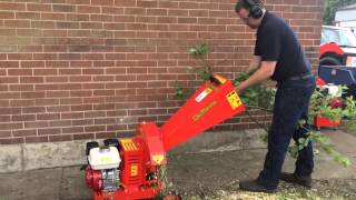 Oxdale Products 65hp Honda Engine Driven Chipper [upl. by Rotciv]