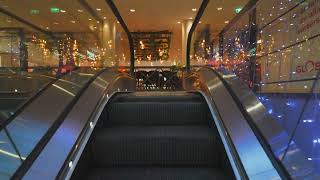 Sweden Stockholm Globen Shopping 4X escalator [upl. by Firooc]