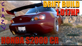 FORZA HORIZON 5 😱INSANE HONDA S2000 BUILD😱 1017HP 2009 HONDA S2000 CR DRIFTTUNE BUILD [upl. by Nay394]