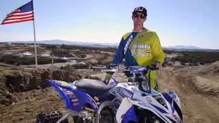 Dustin Nelsons 2014 Yamaha YFZ450R Quad X Race Bike [upl. by Perr]