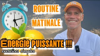 Routine matinale  Énergie puissante routinematinale lifecoach bienetre tpmp wakeup [upl. by Notsae]