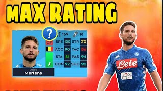 Dream league soccer 2021 Dries Mertens Max Rating Upgrade DLS 21 dls3 [upl. by Abate]