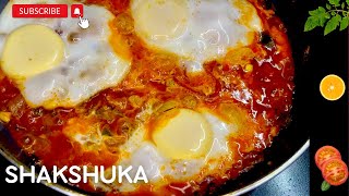 Easy Shakshuka Recipe  Delicious Egg Breakfast Recipe  North African and Middle Eastern Recipe [upl. by Kudva]