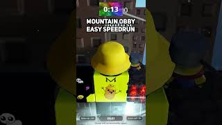 HOW TO CLIMB MOUNTAIN OBBY IN 20 SECONDS IN SOLS RNG solsrng roblox [upl. by Lenahtan]