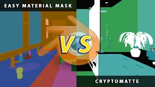 Easy Material Mask vs Cryptomatte [upl. by Iaria]