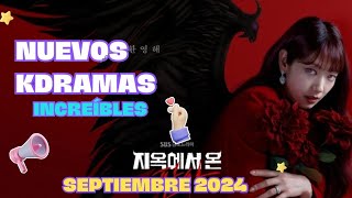 Estrenos DORAMAS SEPTIEMBRE 2024  Doramasyessi [upl. by Xed]