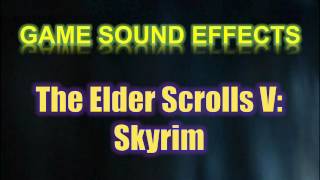 Skyrim Sound Effects  Guard Speech quotNo Lollygaggingquot [upl. by Albarran541]