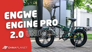 Engwe Engine Pro 20  Unboxing [upl. by Onaicilef379]