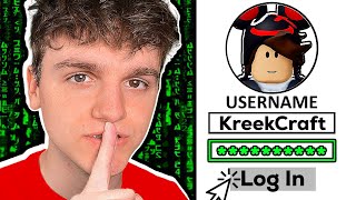 I HACKED a FAMOUS YOUTUBERS Roblox Account [upl. by Efal]