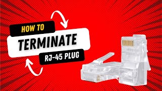 How to Terminate RJ45 Modular Plugs DIY Ethernet Cable [upl. by Pallua887]