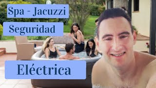 🔴98 SPA  JACUZZI  SEGURIDAD ELÉCTRICA  LayZSpa Miami AirJet  Spa inflable  INTEX [upl. by Quick957]