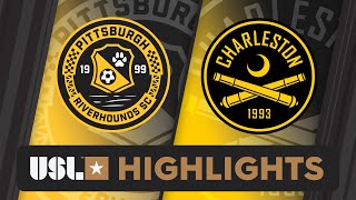 10122024  Pittsburgh Riverhounds SC vs Charleston Battery  Game Highlights [upl. by Oiramal603]