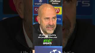 Bosz tevreden over verdediging PSV psv championsleague football bosz sporting goals [upl. by Rowan]