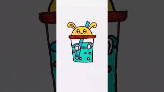 🥰 Cute Juice 🧋🥤🍹 drawing and colouring drawing easydrawing art howtodraw youtubeshorts shorts [upl. by Golden]