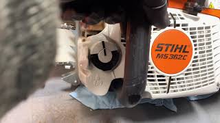 Stihl MS 362C Chainsaw [upl. by Gregg]