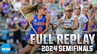 Northwestern vs Florida 2024 NCAA DI womens lacrosse semifinals  FULL REPLAY [upl. by Mcmahon]