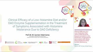 2022 Clinical Efficacy of a Lowhistamine Diet andor DAO Enzyme Supplementation EN [upl. by Garth]