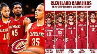 202425 Cleveland Cavaliers Roster [upl. by Moises]