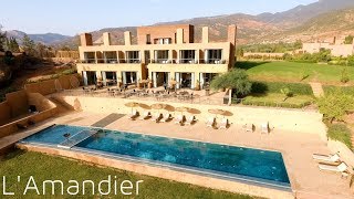 LAmandier Resort and Hotel outside of Marrakech Morocco [upl. by Atekihc]