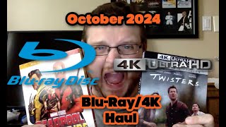 October 2024 Blu Ray Haul [upl. by Nibas580]