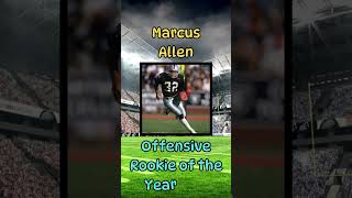 Marcus Allen  Offensive Rookie of the Year 1982  nfl football nflfootball [upl. by Zweig]